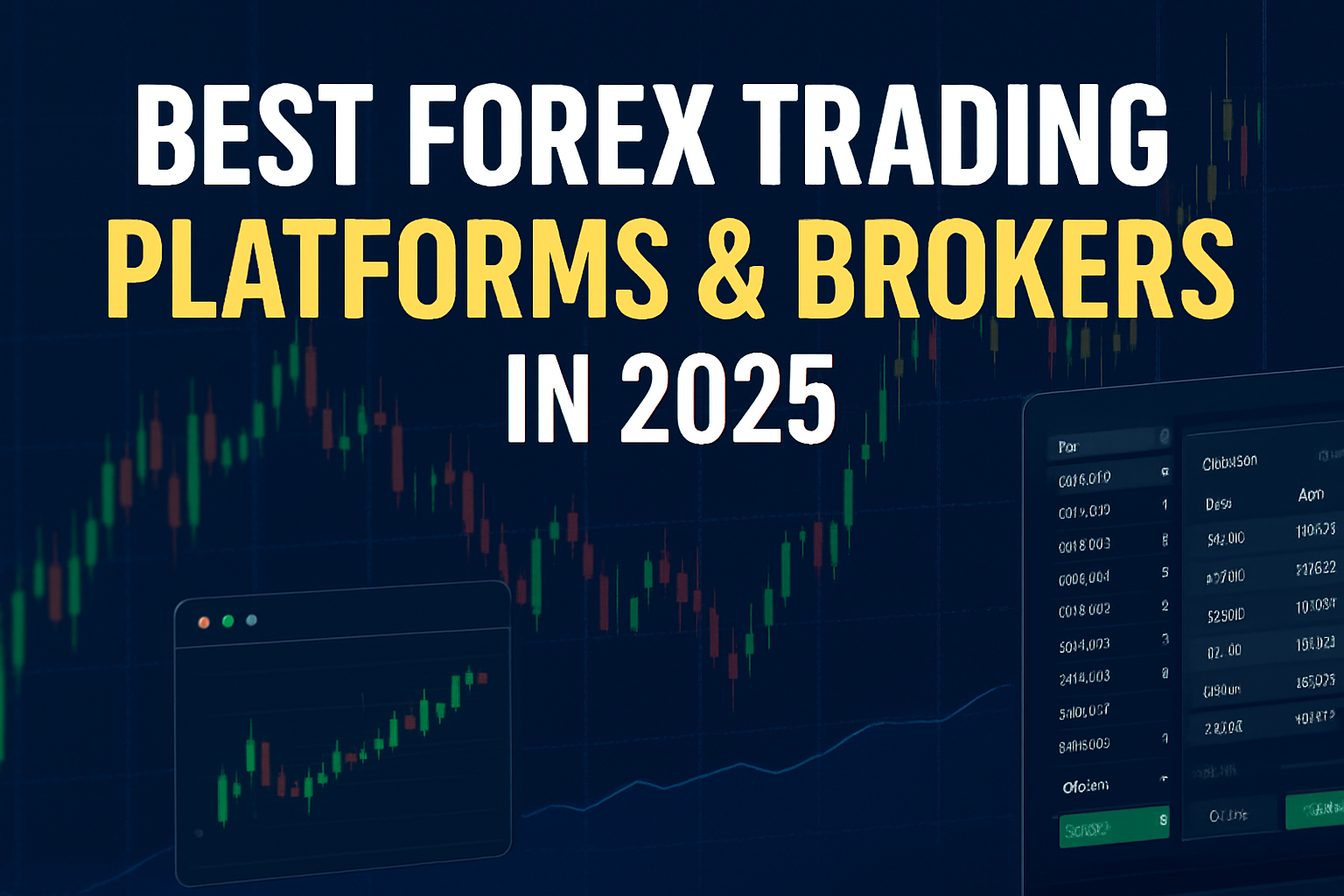 Best Forex Trading Platforms & Brokers in 2025