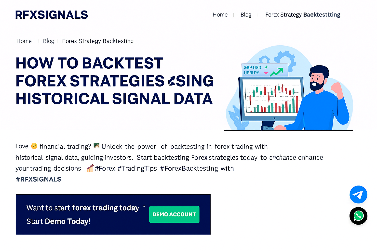 . How to Backtest Forex Strategies Using Historical Signal Data