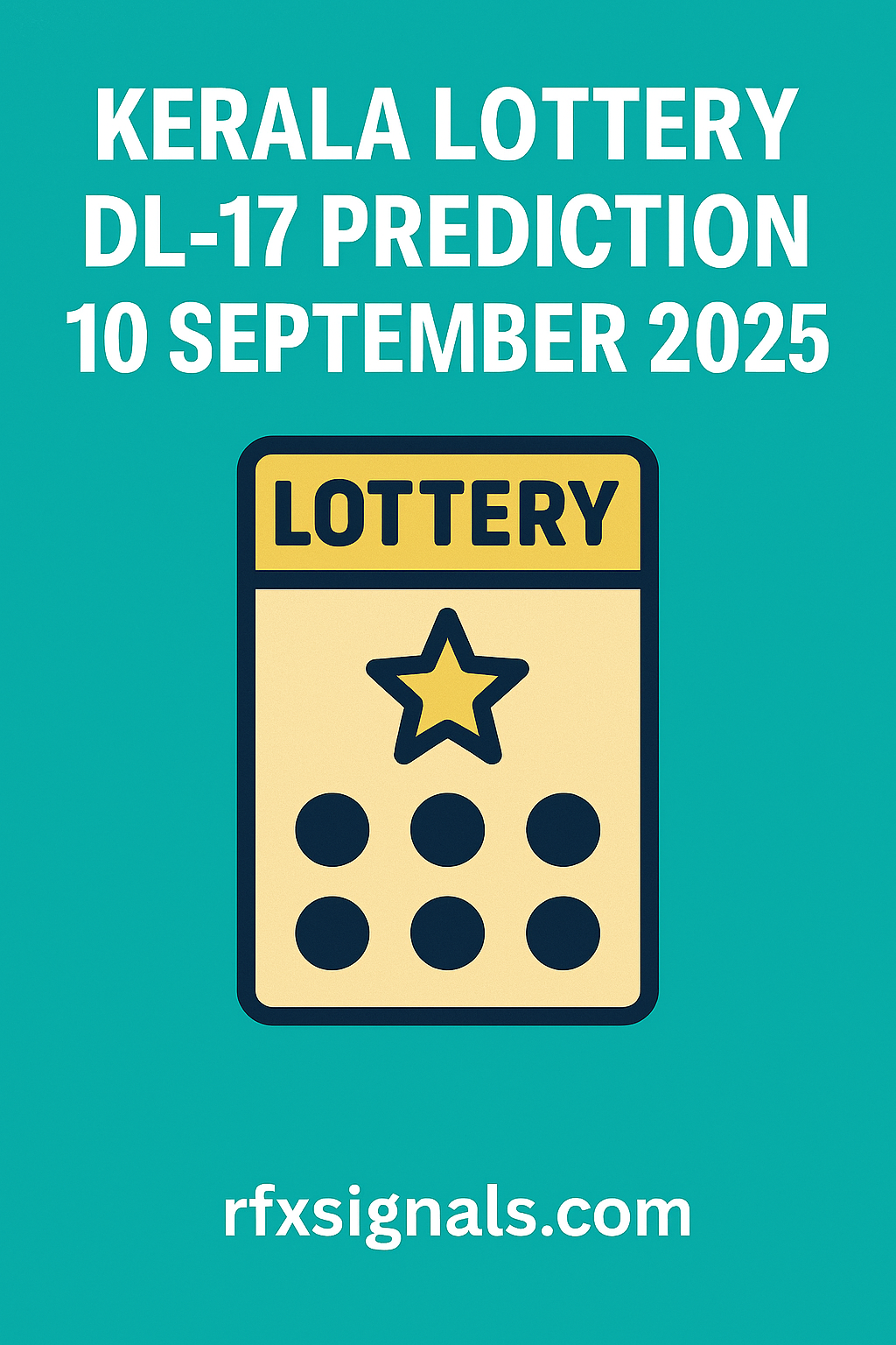 Kerala Lottery DL-17 Prediction – 10 September 2025